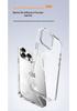 MagSafe Compatible Magnetic Clear Phone Case for iPhone 15/16 Pro Max, Skin-Like Design