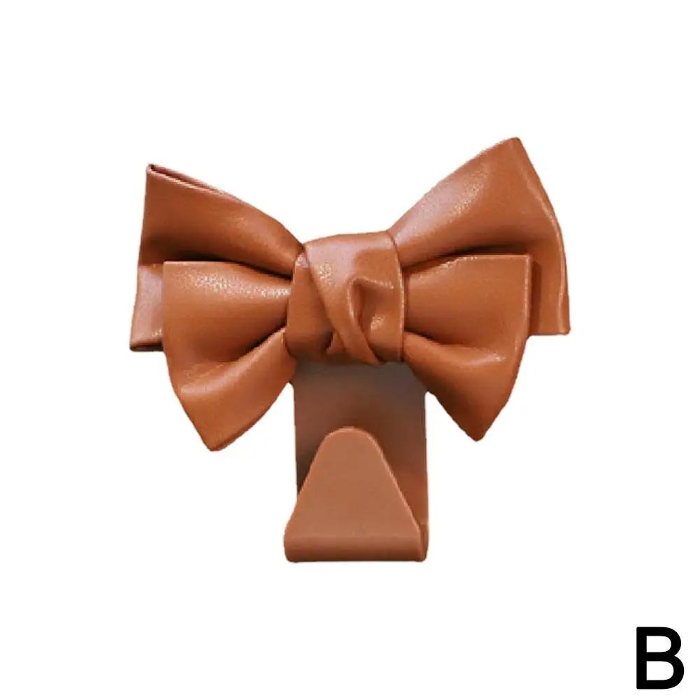 Крючок для автомобильного сиденья с бантом, скрытый многофункциональный крючок, аксессуары для водителя автомобиля на заднее сиденье, крючок-пряжка, креативный автомобильный женский интерьер H1J2