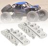 Front and Rear Shaft Shock Fittings Kit for Axial RR10 90048 Wraith 1 10 RC Crawler CarSilver