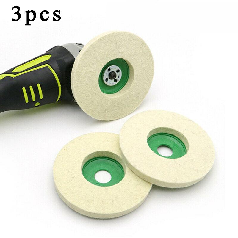 3 шт., инструмент для полировки шерсти, 5-дюймовый шлифовальный круг с углом полировки