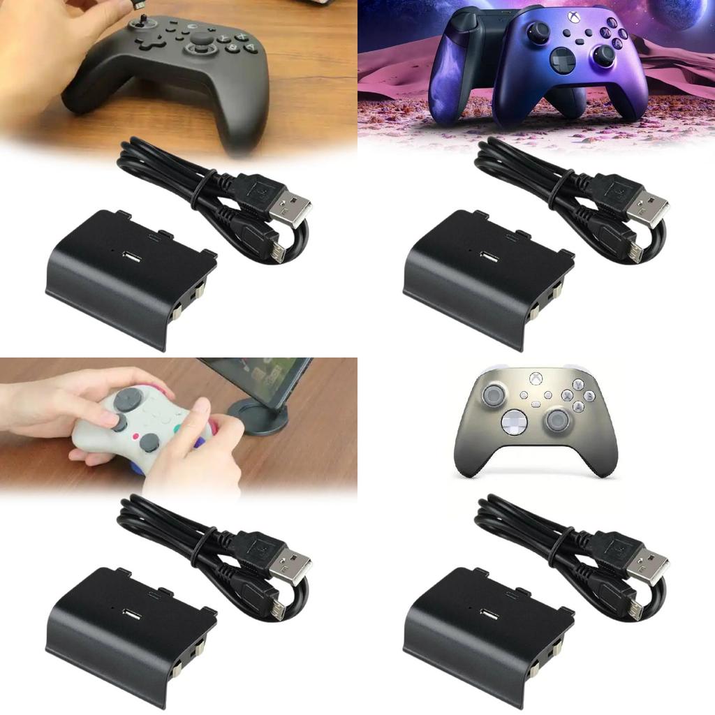 Перезаряжаемый аккумуляторный блок для Xbox One емкостью 2400 мАч для геймеров
