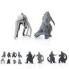 Eight Piece Godzilla Kong Kim Battle Dinosaur Pvc Action Figure Collection For Kids And Decor