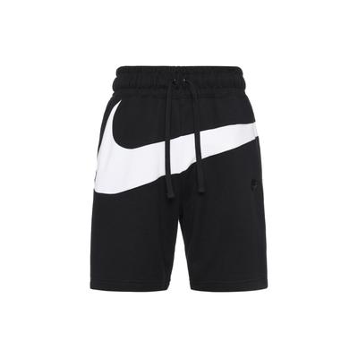 Мужские однотонные спортивные шорты с логотипом Big Swoosh, черные AR3162-010