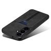 DENIOR For Samsung Galaxy S26/S26 Pro Case Elastic Card Holder PU Leather + TPU + PC Phone Cover