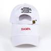 Sunscreen Earth Dad Hat Combed Cotton Snapback Hats Trendy Baseball Cap