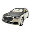 Mercedes-Maybach S680 Diecast Model 1:24 Scale, Black Ivory Two-Tone