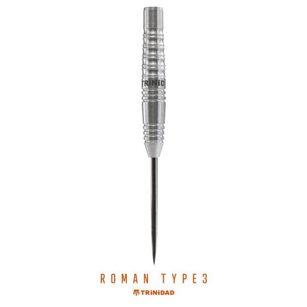 TRiNiDAD PRO Roman3 Steel Trinidad Pro Roman3 Steel Модель игрока Мию Мияваки Стальной дартс баррель Серебристый tdd1064