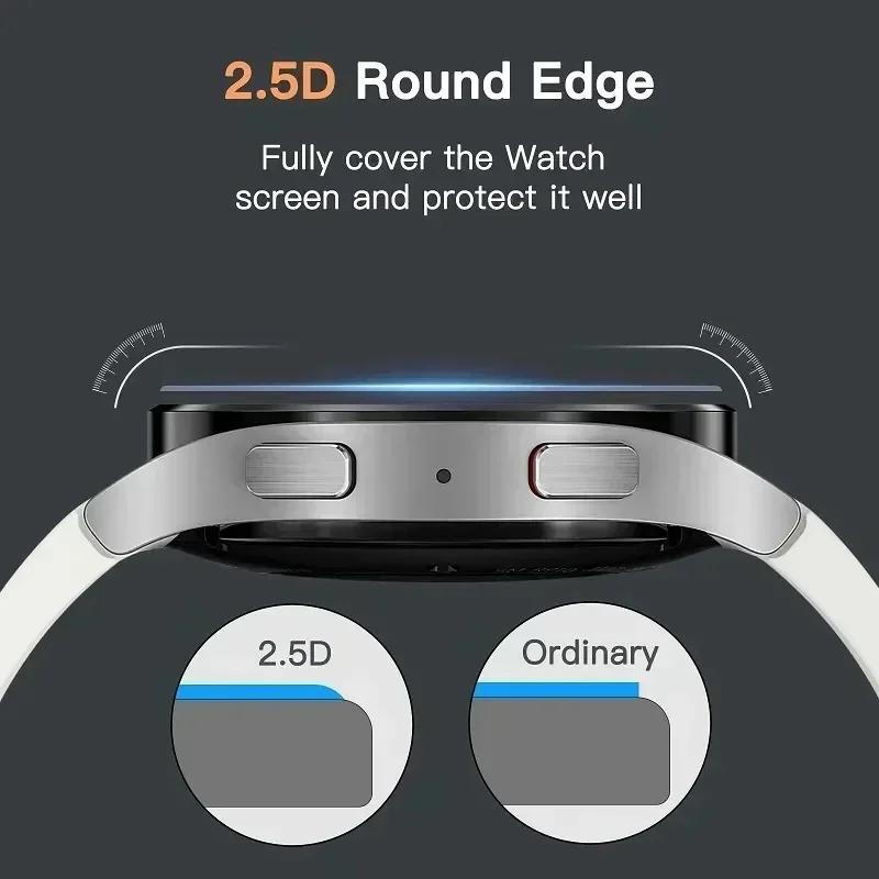 Защитное стекло для экрана для Samsung Galaxy Watch6 5 4 40/44 мм для Samsung Watch 4/6Classic 42/46/43/47 мм