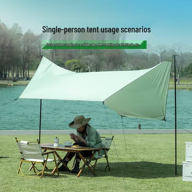 Hodtown Automatic Waterproof Camping Tent with Canopy