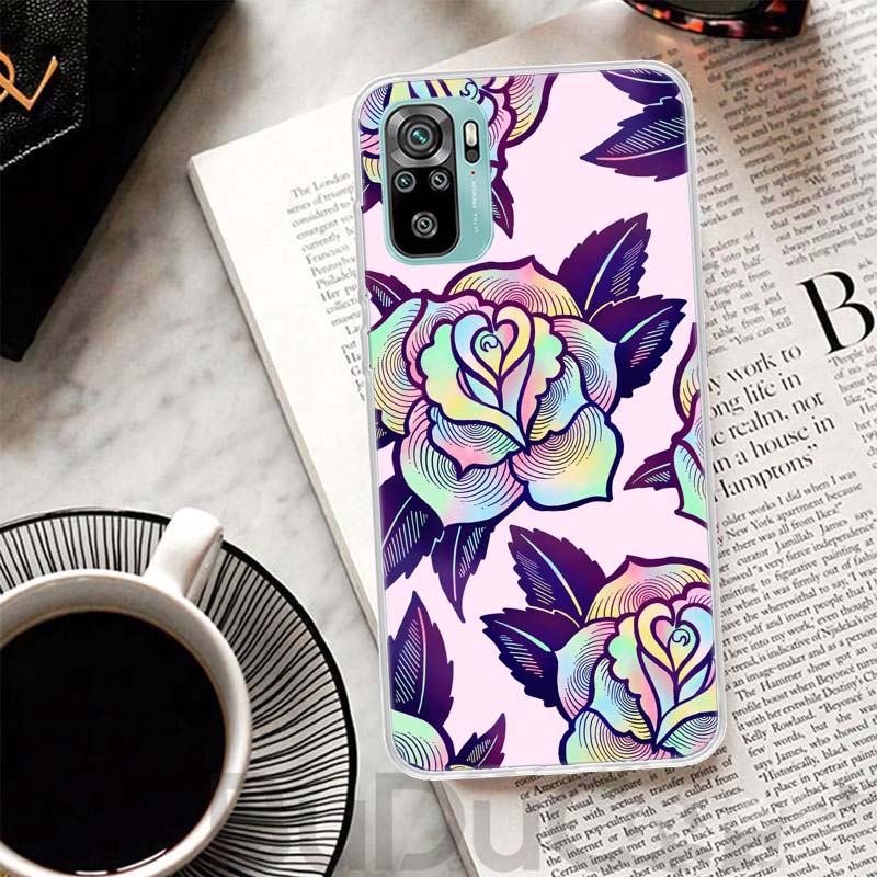 Розовый кошачий череп волшебница ведьма чехол для Xiaomi Redmi 10 10C 9 9C 9T 9A чехол для телефона 10A 8A 8 7A 7 6A 6 Pro K20 K40 10X S2 K30 Pri