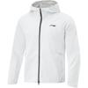 Li Ning Running Series Удобная повседневная простая свободная ветровка с капюшоном для мужчин, верхняя одежда, стандартный белый цвет AFDV043-4