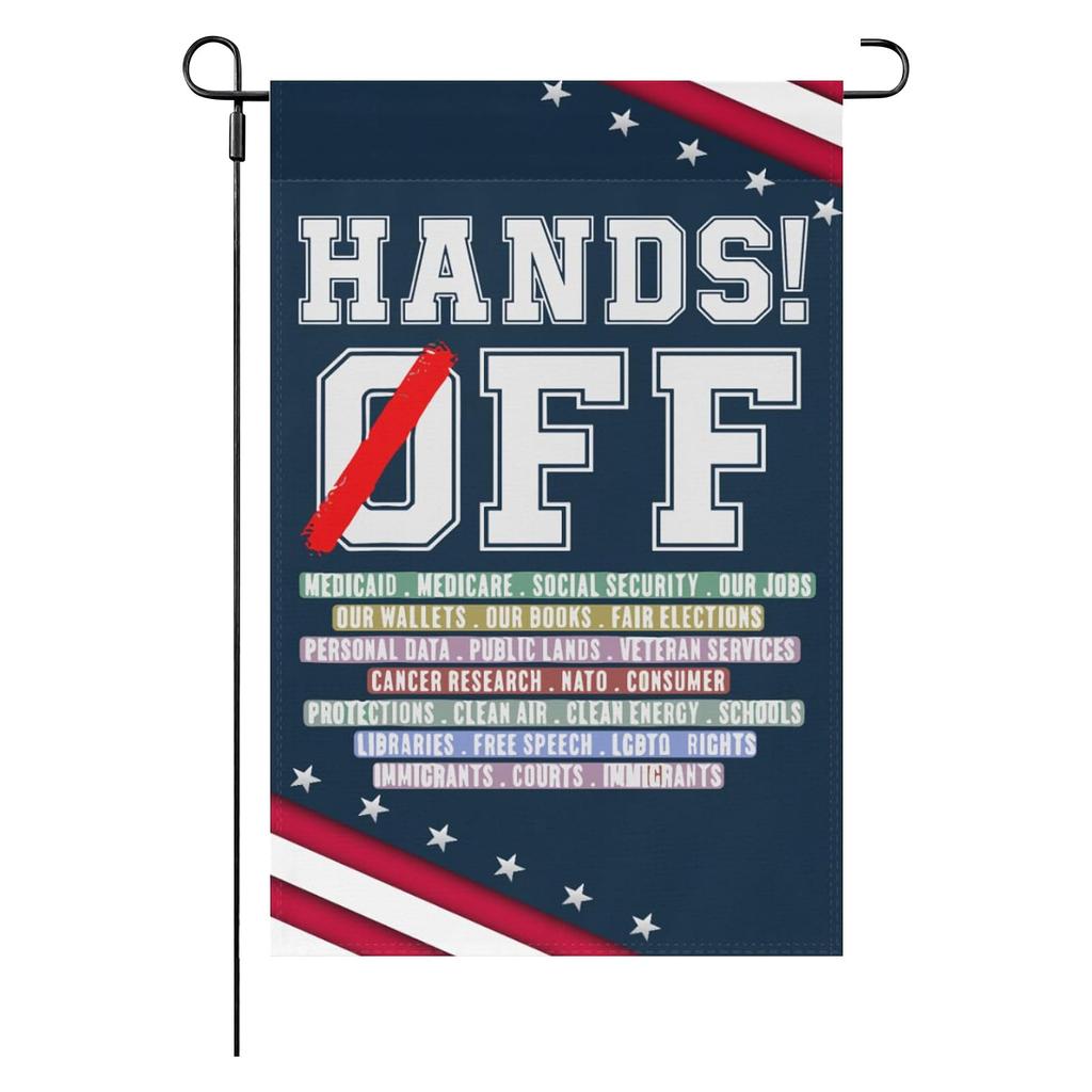 Протест Социальное обеспечение и Medicare Флаги протеста Смешные баннеры Доставка на следующий день Дом Флаги для сада