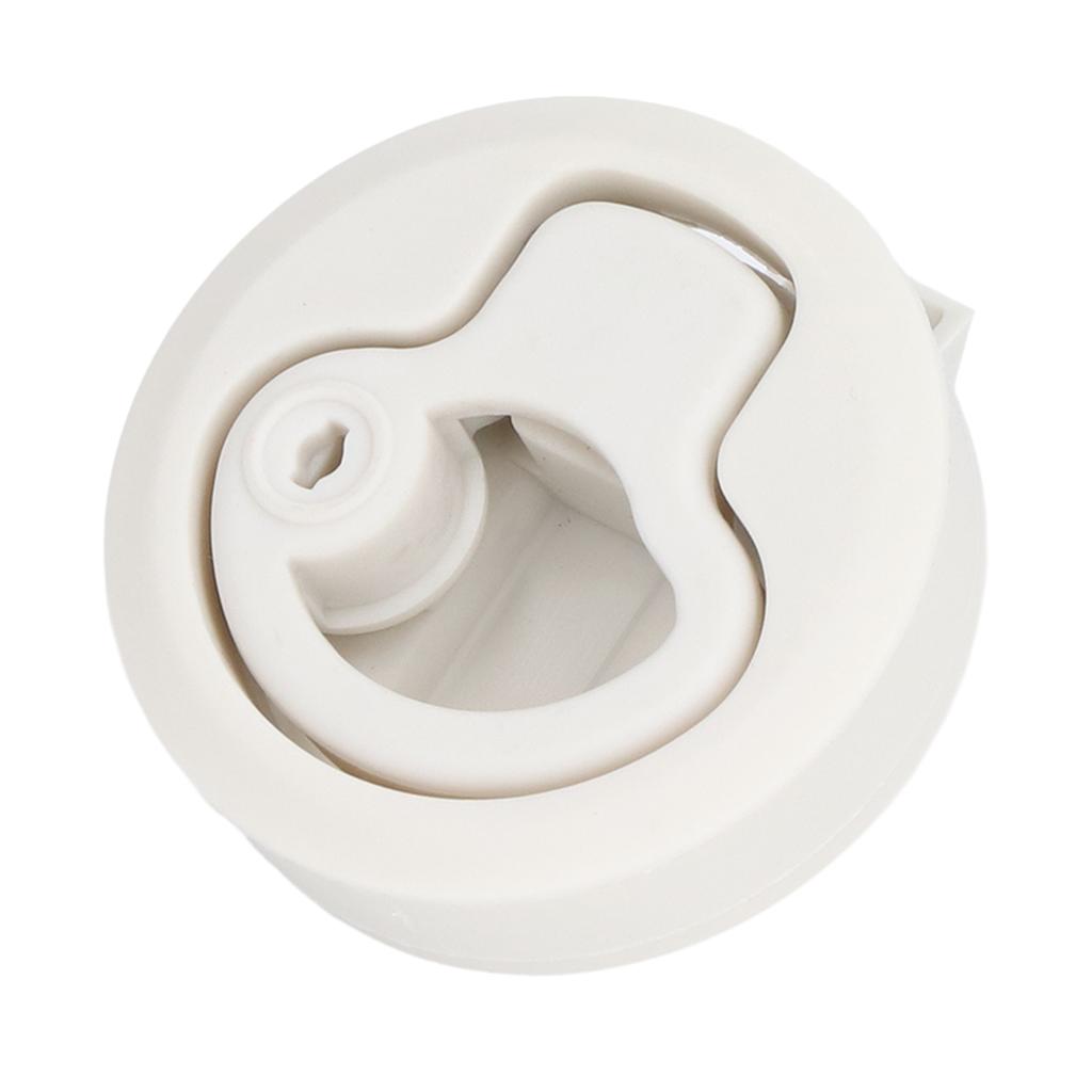 Замок двери шкафа автодома Врезной круглый из цинкового сплава с 2 ключами Защита от ржавчины Скользящий для яхты дома