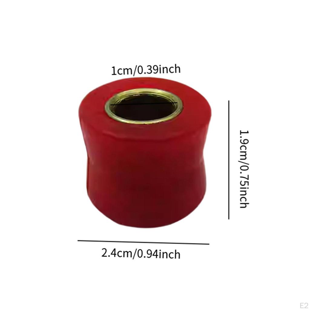 Задний амортизатор мотоцикла, сменный, красный, резиновая подушка для мопеда ATV