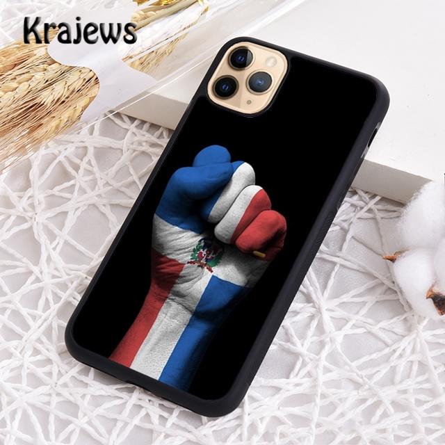 Krajews Dominican Republic Coat Of Arms Phone Case Cover For iPhone 17 Air 16 15 14 plus 11 12 13 pro max Fundas