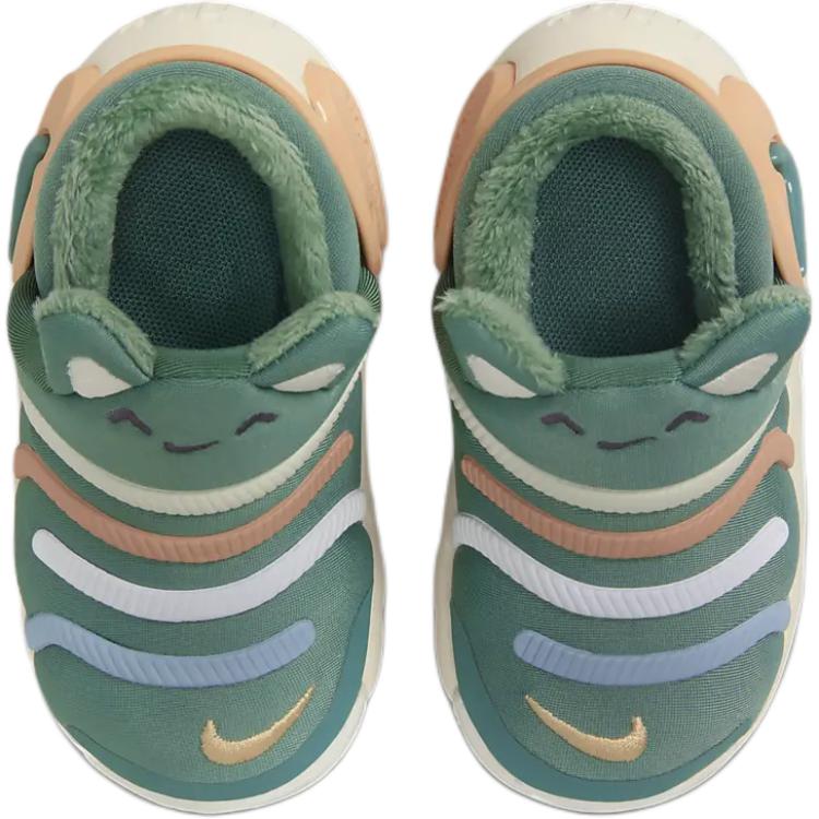 Nike Dynamo 2 Easy On Comfortable Versatile Shock Absorption Low Top Walking Shoes Baby Shoes Green FZ1013-300