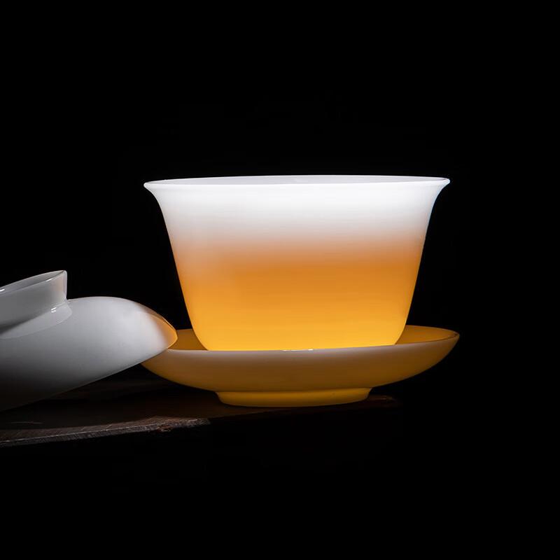 Haofeng L-Style Jade Porcelain Kung Fu Tea Set