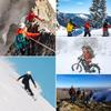 ROCKBROS Велосипедные спортивные штаны для бега в горах, осень/зима, с флисовой подкладкой, штаны, штаны, ветрозащитные, морозостойкие, эластичные, велосипеды, скалолазание,