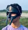 Маска MF Doom Гладиатор Mad-villain 18G Сталь Латунь Лицевая броня Средневековый шлем