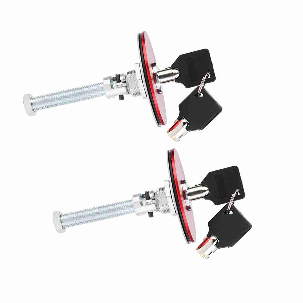 Универсальный замок капота автомобиля, комплект штифтов, предохранительная защелка (красный)