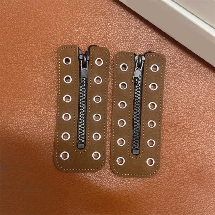 Водонепроницаемая шнуровка из ПУ-кожи на молнии, сменная, с 8 отверстиями, для мужской и женской обуви, ботинок, аксессуары