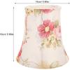 Table Lamp Shade Cloth Lamp Shade Pendant Light Shade Fabric Barrel Lampshade Clip On Bulb Lamp Cover Chandelier Lampshade Replacement for E27 Table