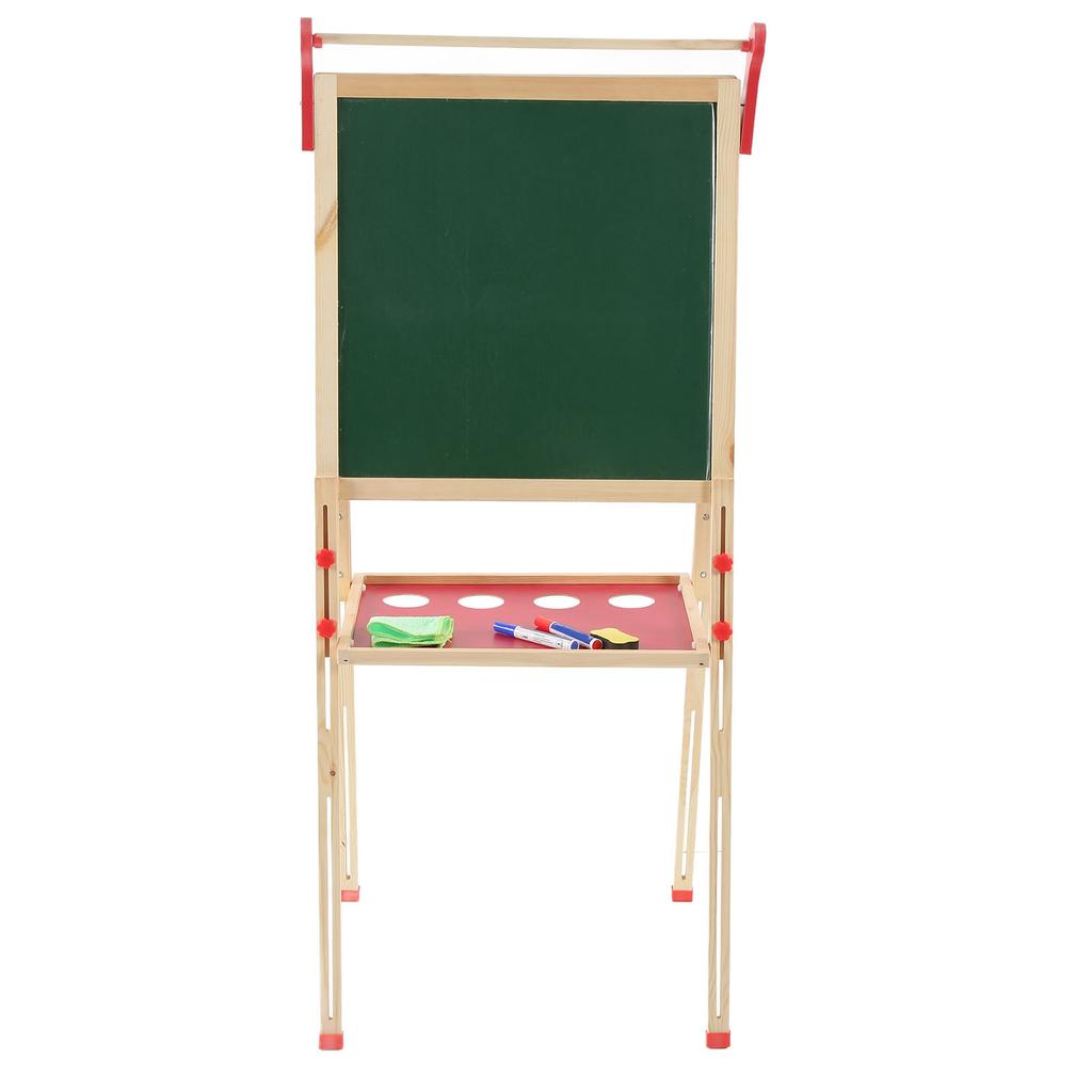 Детский мольберт кронштейн типа 4 слоя утолщенная доска для рисования без пыли подъемный деревянный мольберт для детского искусства