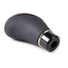 New Car Universal 5 Speed Gear Shift Knob Wood Color Grain Leather MT Gear Shift