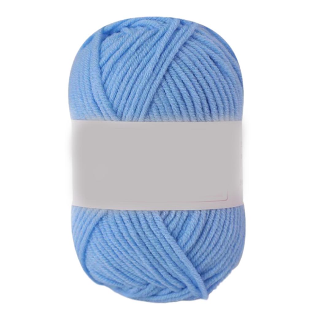 Моток хлопковой пряжи для ручного вязания и вязания крючком Мягкая Теплая и Универсальная Толстая и Уютная для Шапок Перчаток Шалей