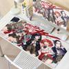 Большой Коврик для Мыши с Аниме Девушкой Darling in the FranXX 02 Игровой Коврик для Мыши Аксессуар для ПК Коврик для Мыши Zero Two HD Печать Клавиатура Настольный Коврик