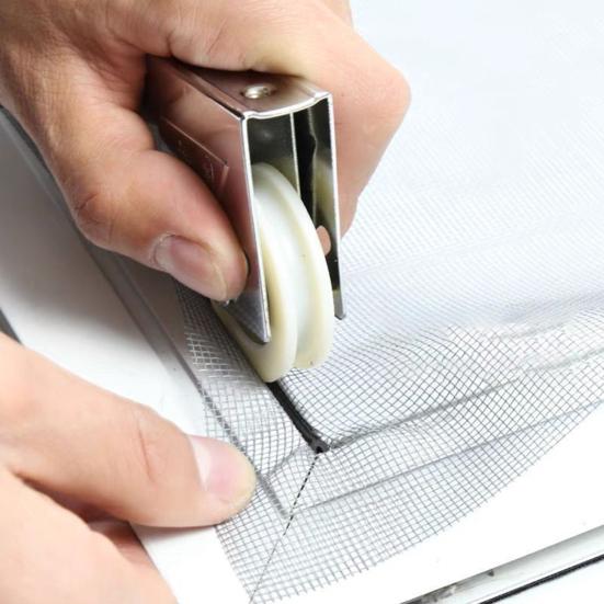 1 рулонный плоский экранный сплайн, простой в установке, прочный, стабильный, уплотнительная лента для оконного экрана, хозяйственные товары