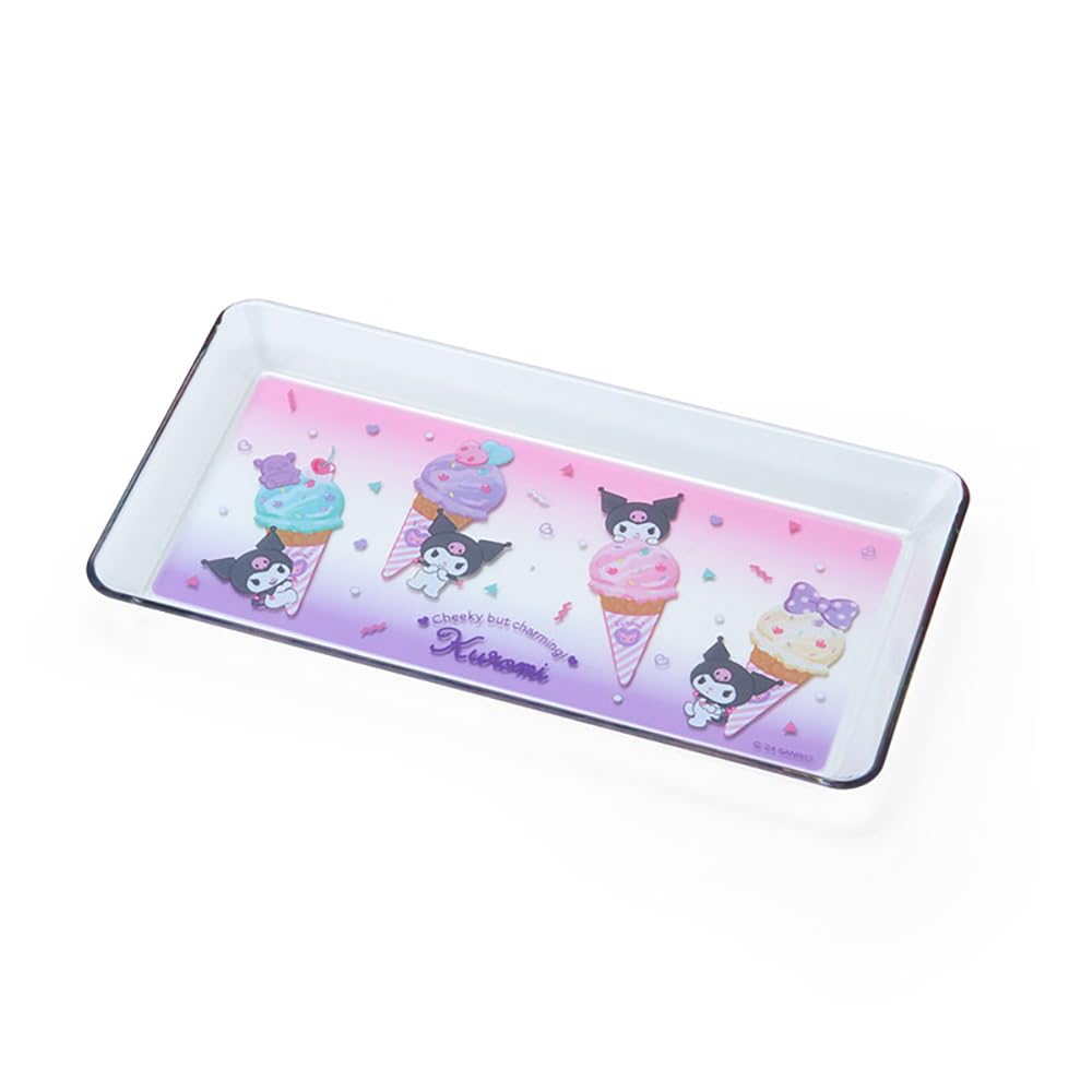 Прозрачный лоток для ручек Sanrio Kuromi 390143 (Ледовая вечеринка)