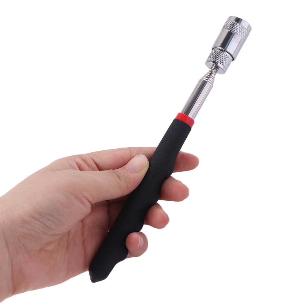 Adjustable Telescopic Magnetic Pen Extendable Pickup Rod Stick Magnet Pick Up Tool  Suck Iron Rods