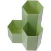 Green Desk supplies Plastic Pencil Organizer Desktop Accessories Pencil Jars  Office