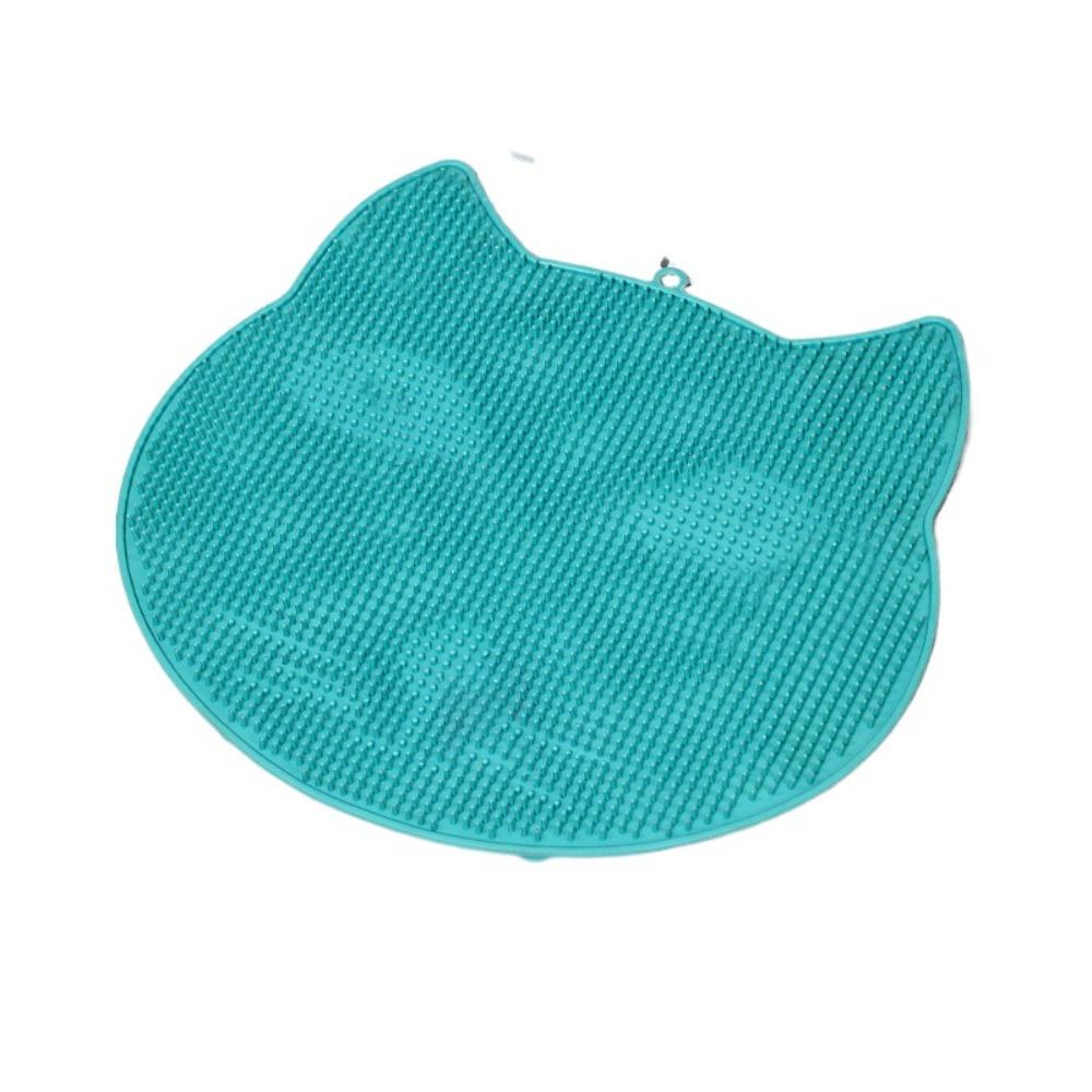 Anti Slip Bathroom Non Slip Pad Cat Shaped Massage Pad Rubbing Bath Floor Mat Bath