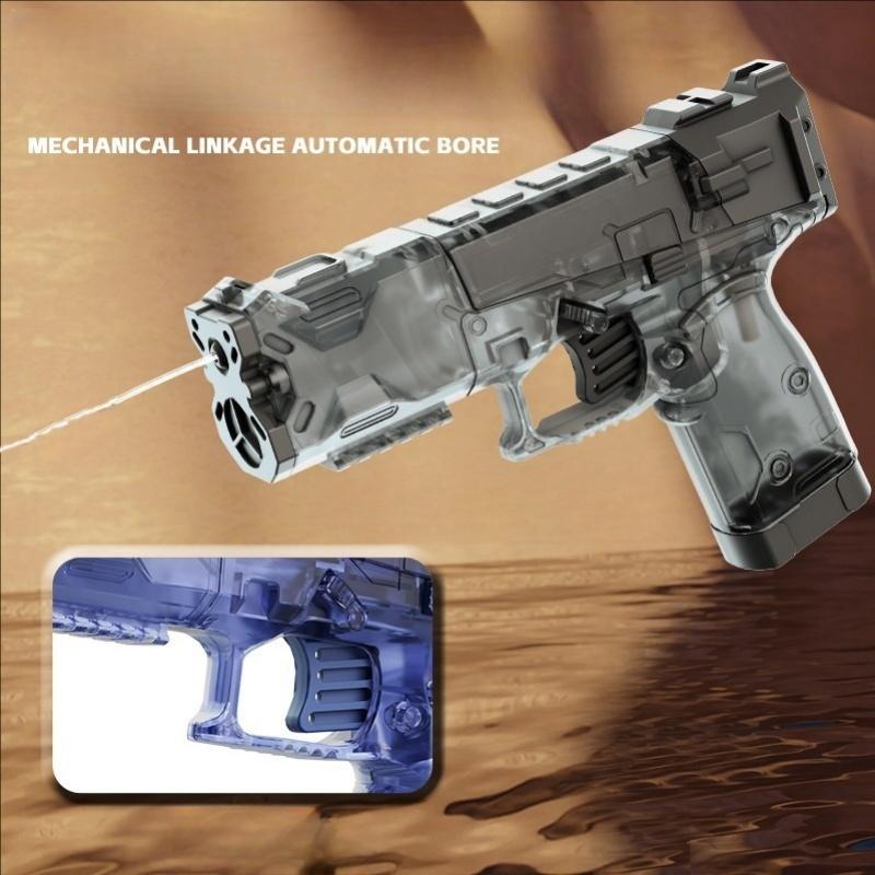 Летний Маст-Хэв Водяной Пистолет Desert Eagle | Игрушка с Непрерывной Стрельбой «Ледяной Взрыв» для Бассейна и Уличных Битв