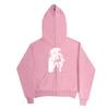 Толстовка с капюшоном Y2K Harajuku Vintage Graphic Print Punk Hoodie Толстовки Hip Hop Streetwear Oversize Rock Goth Pullover Top