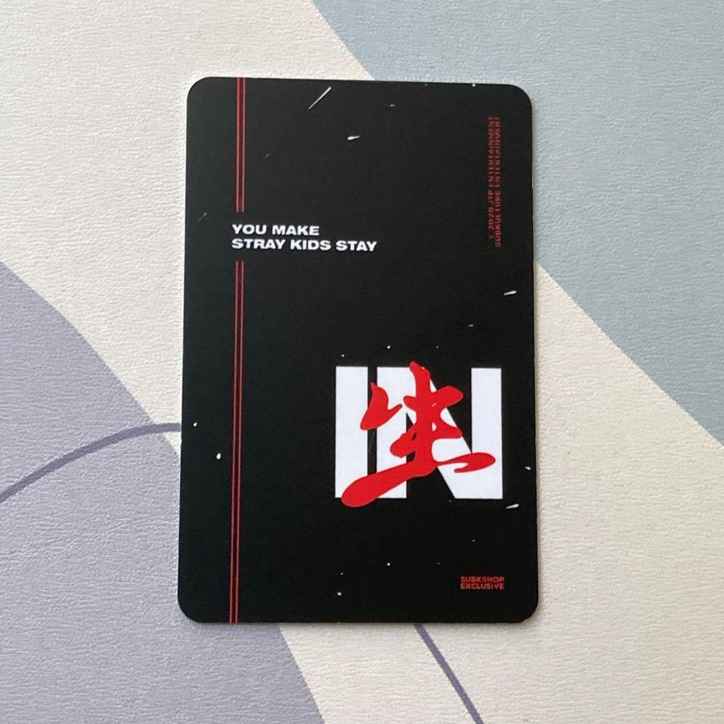 [USED] StrayKids SUBK Shop Bonus Stray Kids IEN INsei Trading Card