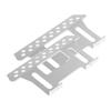 2Pcs Side Pedal Plates Step Running Boards Foot Plate for 1/10 Axial SCX10 RC Crawler Car Upgrades Parts Body for Shell