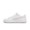 Puma Womens Smash Platform V2 'Candy - White Lavender ' (women's sizes) White / Lavender Skateboard Shoes 383878 01