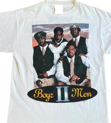 Ретро WINTERLAND Boyz II Men Футболка с туром All Around The World 1995