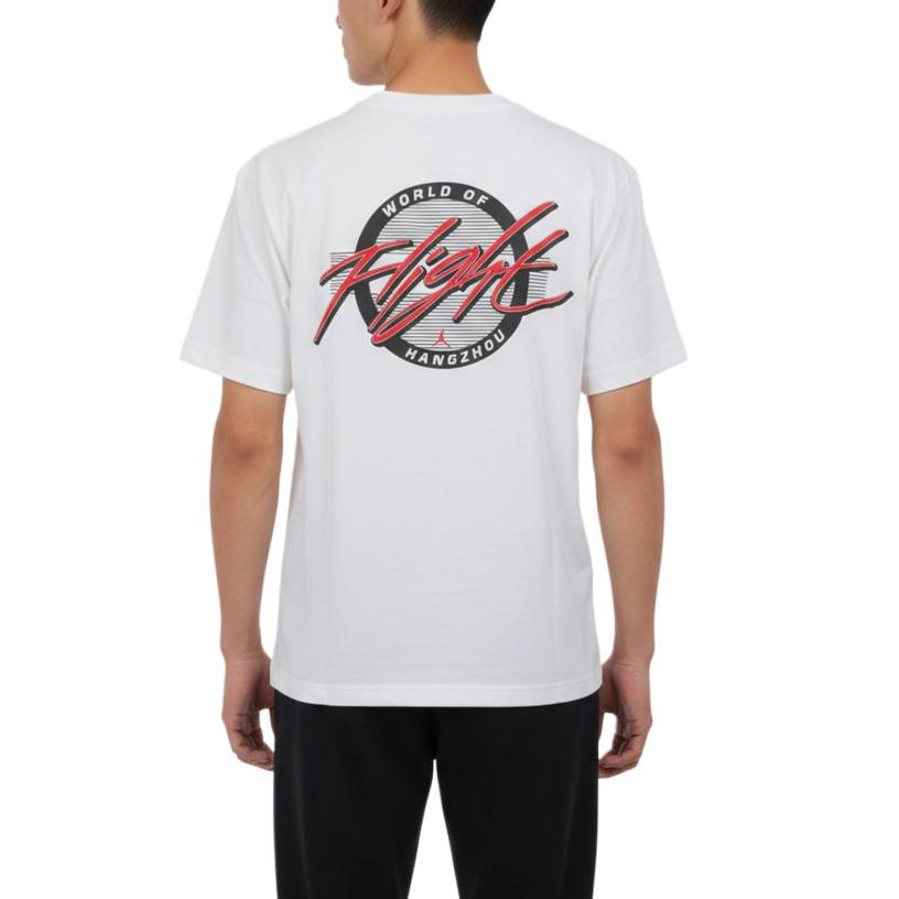 Nike Как M J Hngz Wof Gfx 85 Ss Простая футболка с коротким рукавом и круглым вырезом Мужские Топы IM3879-100