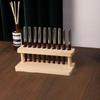Household Wooden Pen Stand Vertical Pen Holder Durable Office Pen Holder  Living Room