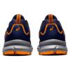 Asics Trail Scout 3 Deep Ocean Ярко-оранжевые мужские кроссовки Синие 1011B700-400