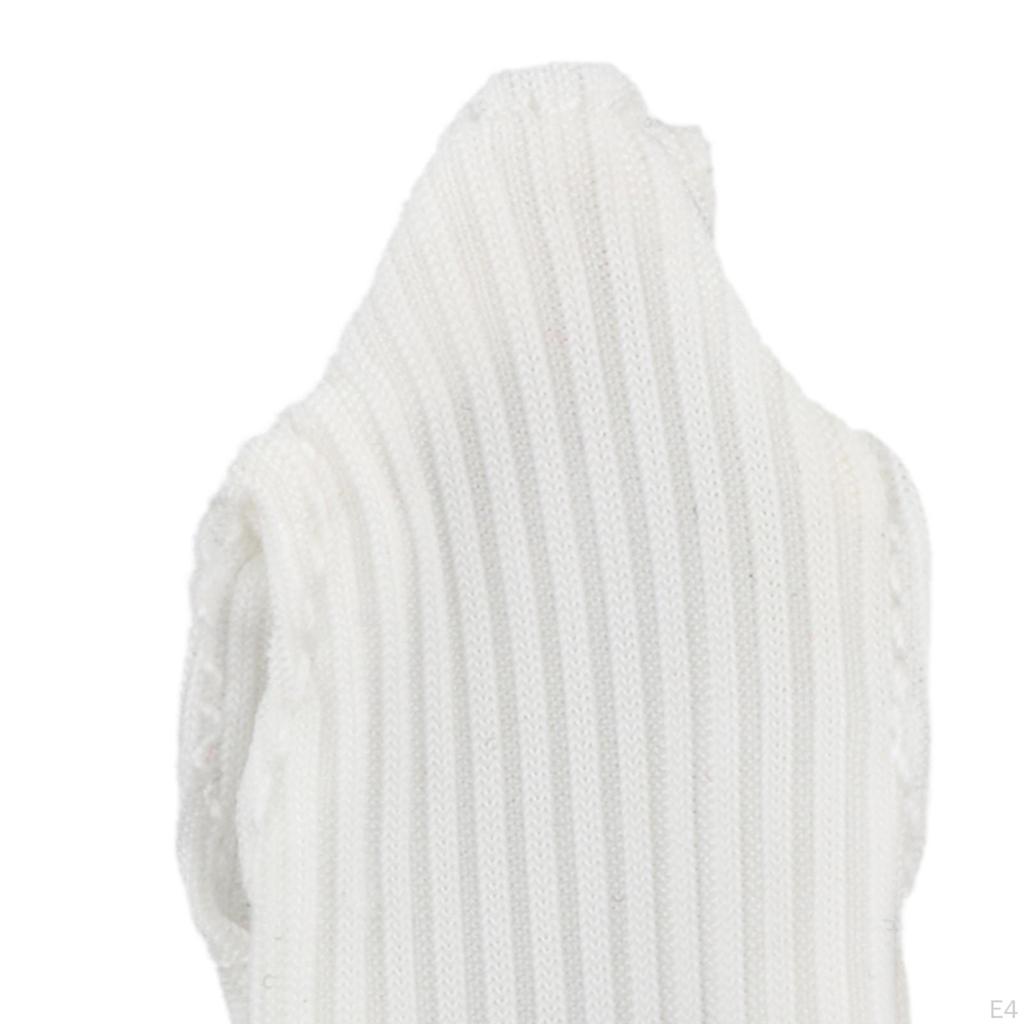 Масштаб 1/12 Кукольный повседневный вязаный топ с высоким воротом ручной работы для 6-дюймовой женщины, экшн