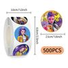 500 шт./рулон Популярные аниме K-Pop наклейки Тема с тиграми DIY Водонепроницаемые наклейки Для скрапбукинга Телефона Багажа Скейтборда Ноутбука Декор