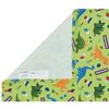 Skater Large Placemat, 60x40cm, with Name Tag, Dinosaur, LTM1-A
