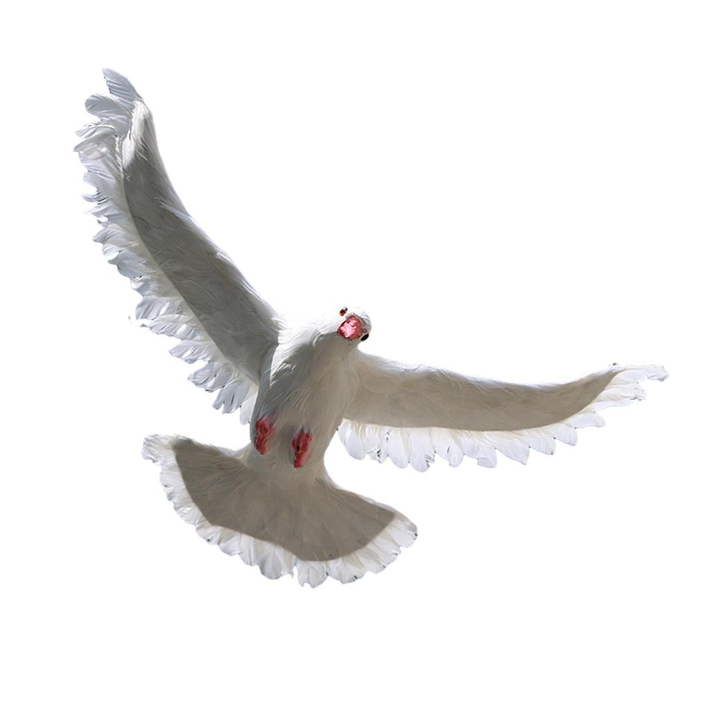 Статуя голубя Фигурка животного Креативная яркая скульптура голубя Садовые статуи для заднего двора, прихожей, тематической вечеринки в честь свадьбы, для улицы