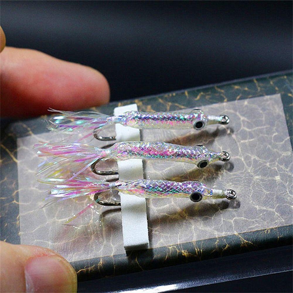Bait 6mm 8mm Fishing Maylor Tube Fish Scale Body Tube Fly Pearl Maylor Tube Flash Braided Tubes