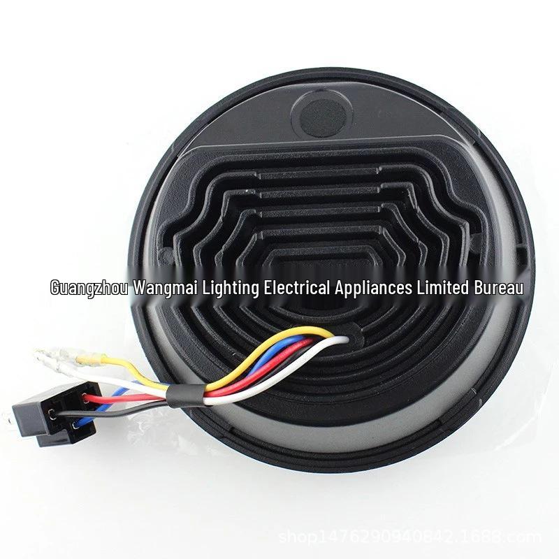 7-inch LED Headlight 50W High-Brightness High/Low Beam for Harley & Wrangler Motorcycles